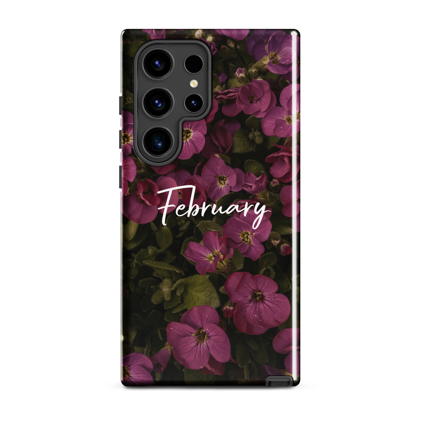 February Birth Flower Tough case for Samsung®