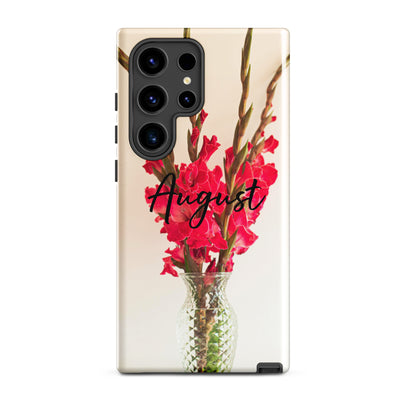 August Birth Flower Tough case for Samsung®