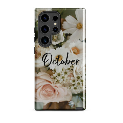 October Birth Flower Tough case for Samsung®